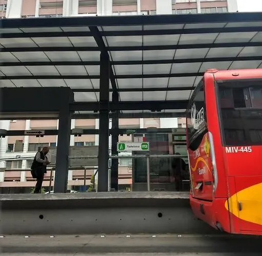 Depto Super Ubicado, A Unos Min Del Centro Historico. Metro Y Metrobus Tlatelolco *