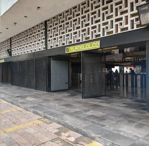 Depto Super Ubicado, A Unos Min Del Centro Historico. Metro Y Metrobus Tlatelolco *